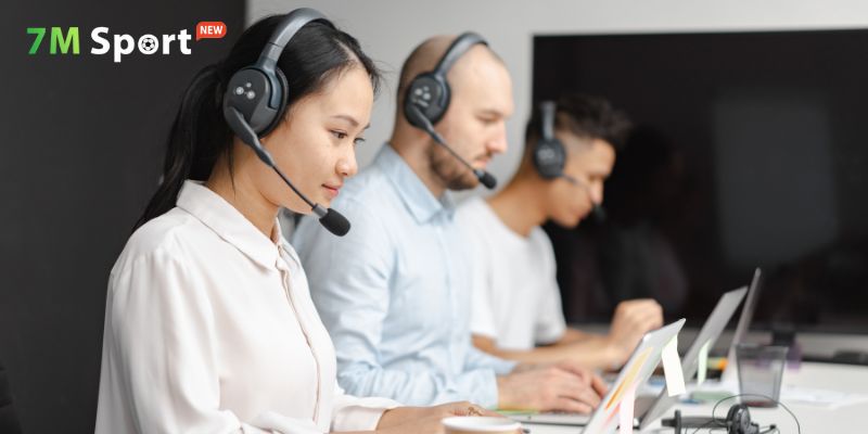 7M sẵn sàng nhận mọi câu hỏi, thắc mắc của người dùng khi trải nghiệm dịch vụ