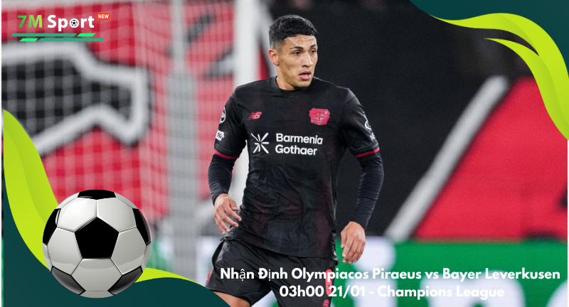 Đội hình dự kiến trước trận Olympiacos Piraeus vs Bayer Leverkusen